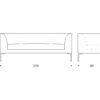 Love seat - Ellie<br>֍ Piel Recuperada - Imagen 6