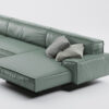 Sala L con Chaise Longue - God Pandora<br>֍ Piel Recuperada - Imagen 3